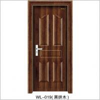 WL-019(黑拼木)钢木室内门