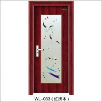 浙江WL-033(红拼木)钢木室内门