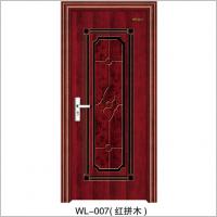 浙江WL-007(红拼木)钢木室内门