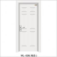 浙江WL-026(纯白)钢木室内门