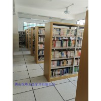三水区钢制双面六层书架图书馆密集书架多层书架书柜厂家