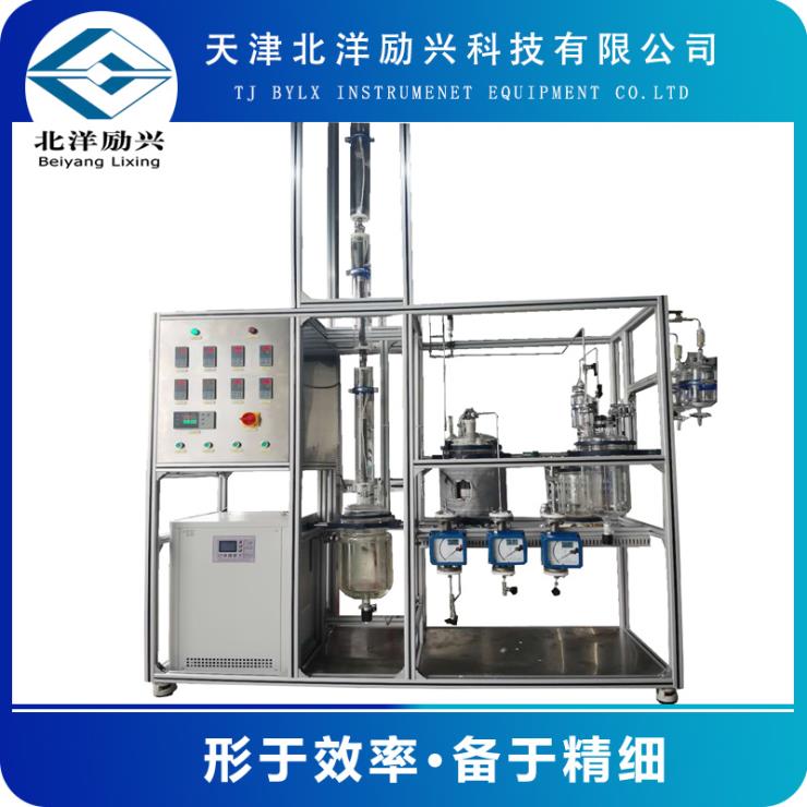 吉林实验不锈钢精馏连续玻璃精馏装置实验不锈钢精馏